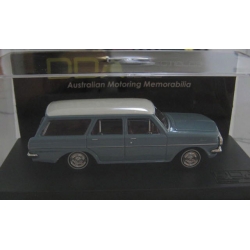 DDA Collectables 1963 EH Holden Special Station wagon, blue/white  1/43